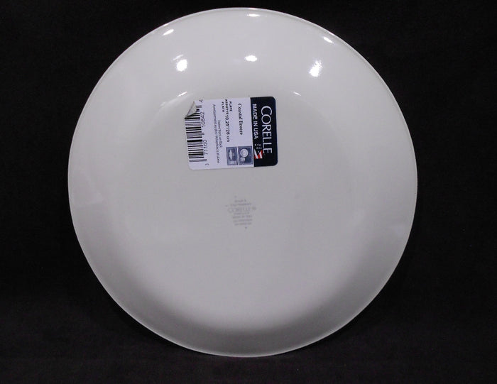 1 Corelle COASTAL BREEZE Sandstone SMOOTH COUPE DINNER PLATE *Ocean Blue Green