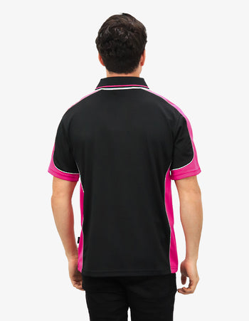 Be Seen Adults Short Sleeve Polo