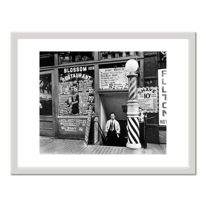 Blossom Restaurant, 103 Bowery, Manhattan by Berenice Abbott
