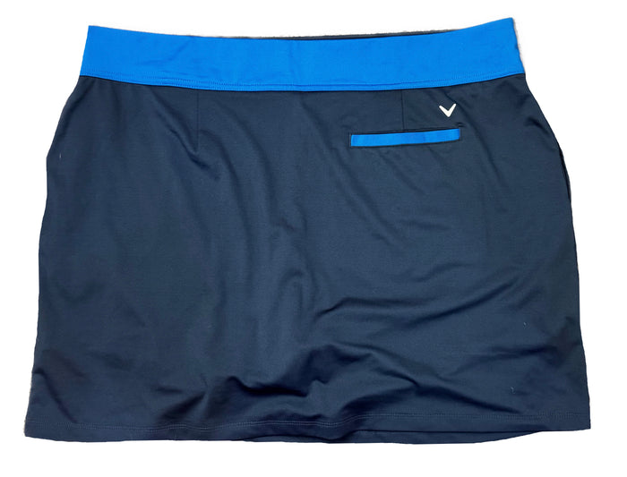 Callaway Women's Navy Golf Skort w/Blue & Red Accents Size XXL