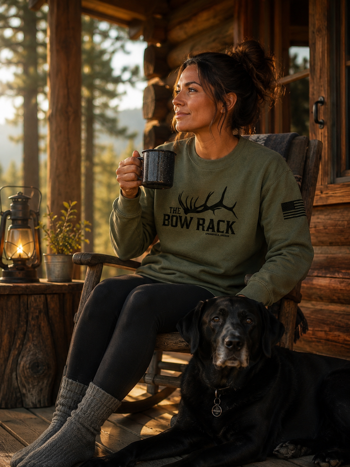 Campfire Crew Neck Loden