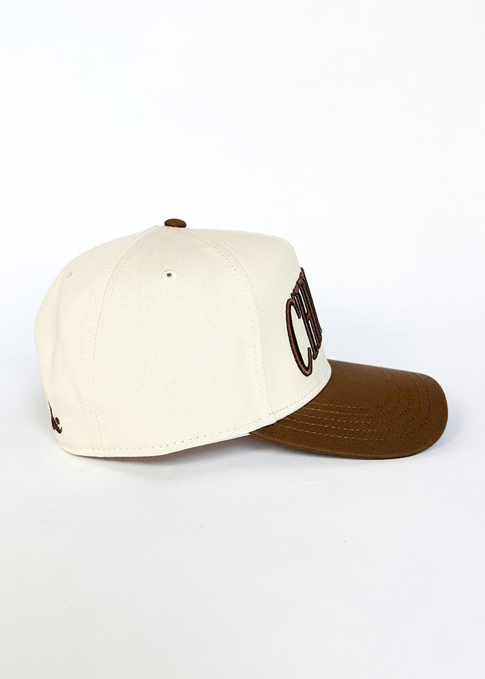 Chicago Puff Baseball Cap - Espresso