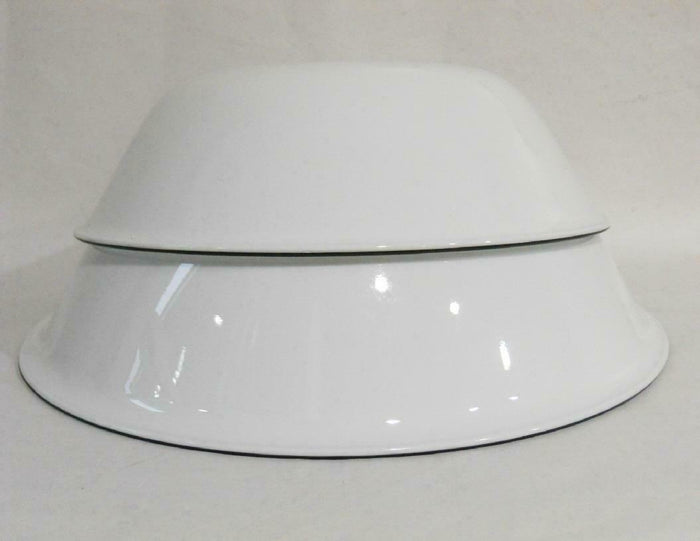 Corelle BLACK RIM Choice: 1 Qt or 2 Qt SERVING BOWL *Cafe, Night, Lace, Beads