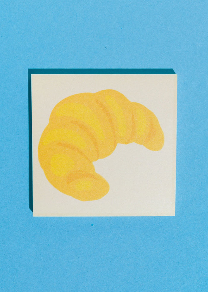 Croissant Sticky Notes
