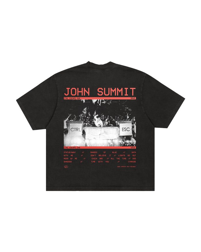 CTRL ESCAPE Tracklist Tee
