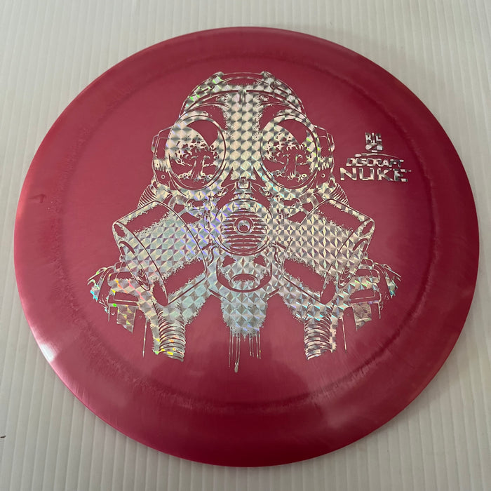 Dark Pink/Silver Holo Shatter Stamp / 173-174 grams