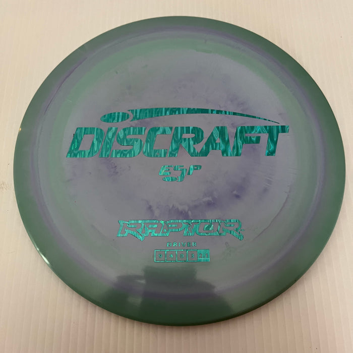 Purples & Teal/Teal Water Drip Stamp 33 / 170-172 grams