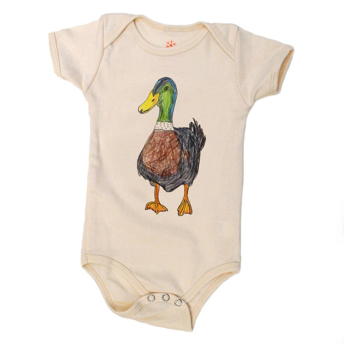 Duck - Baby Organic Onesie