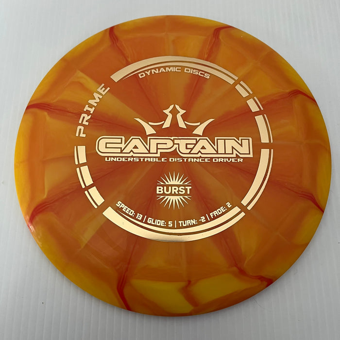 Orange with Yellow/Gold Stamp/175g