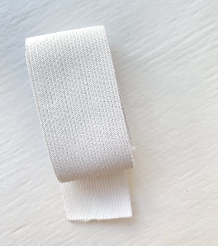 Elastik 4 cm - Hvid