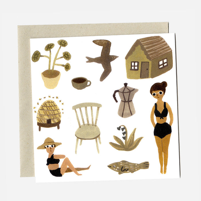 Greeting Cards Illustrated by Gemma Koomen - Summer - More Options