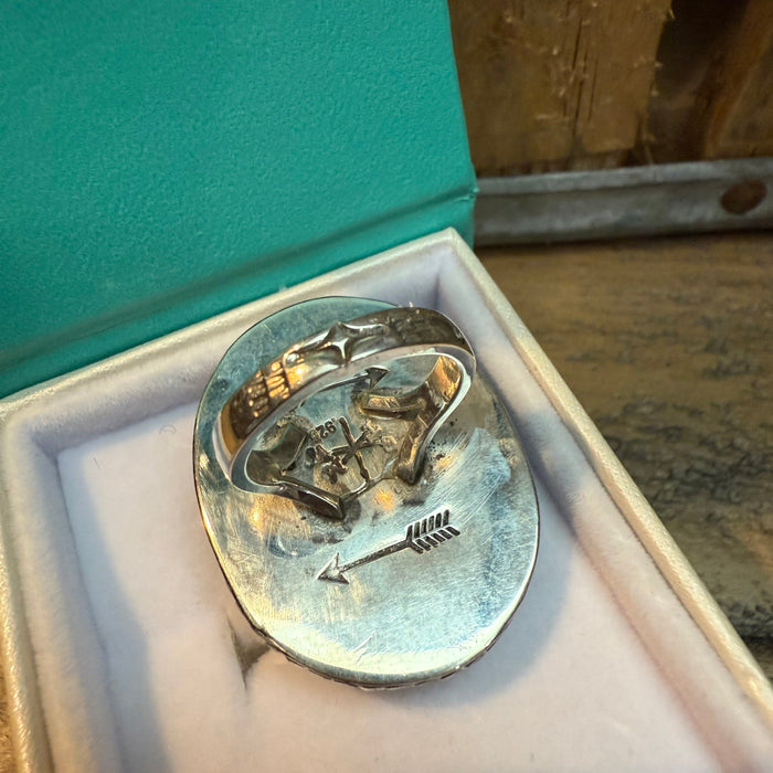 GTMW Camo White Buffalo Ring Size 6