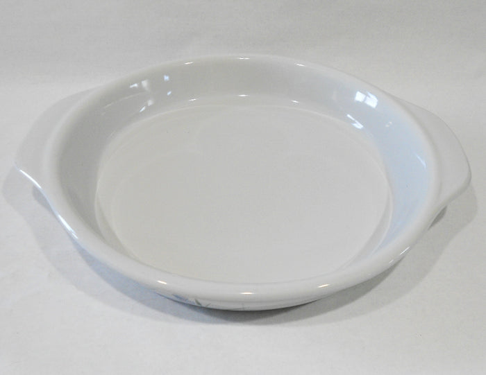 ❤️ HTF Corelle Coordinates SHADOW IRIS 9" PIE PLATE Stoneware Purple Floral
