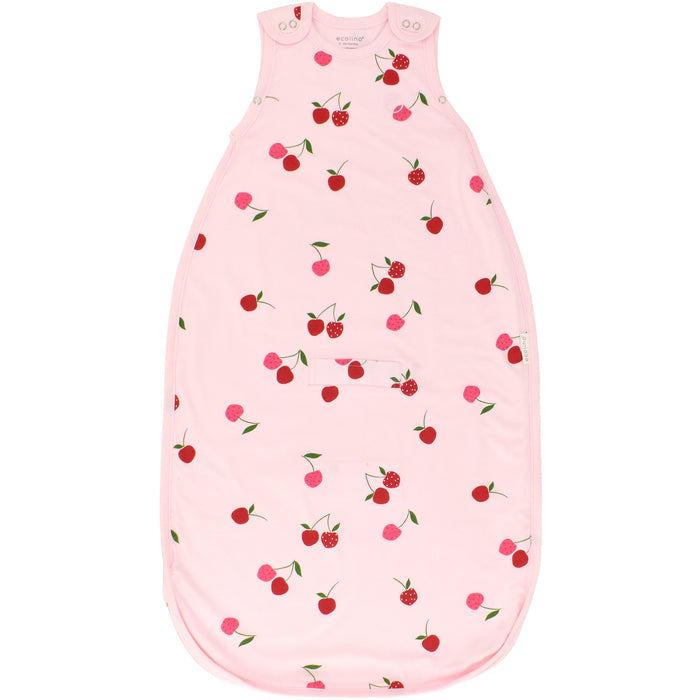 Imperfect Ecolino Adjustable Toddler Sleep Bag, 100% Organic Cotton, 2-4 Years, Cherry