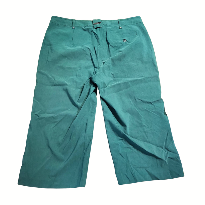Jamie Sadock Forest Green Golf Knee Capris Size 12 MSP$120