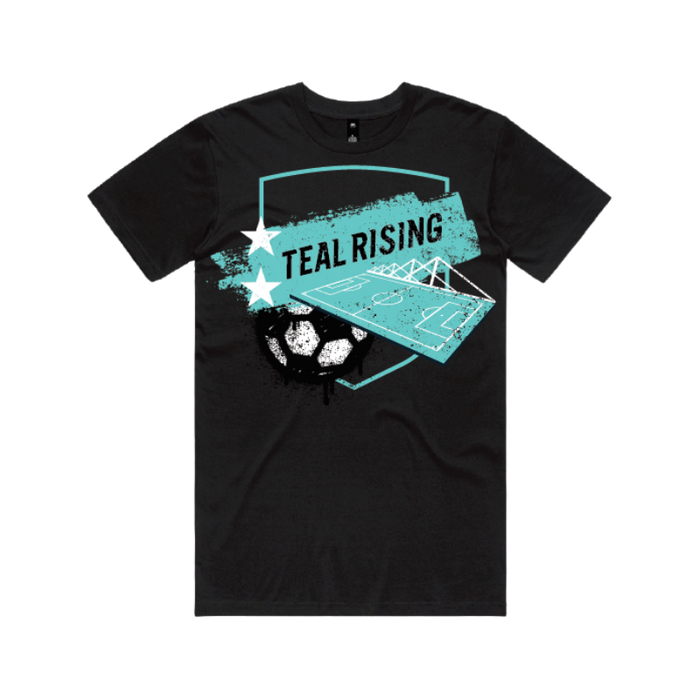 KC Current Youth 2026 Teal Rising T-Shirt