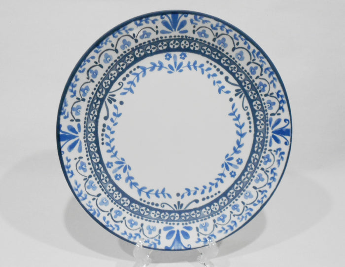 ❤️ NEW 16-pc Corelle PORTOFINO Dinnerware Set w/10-oz Dessert Bowls *Italian Blue Tiles