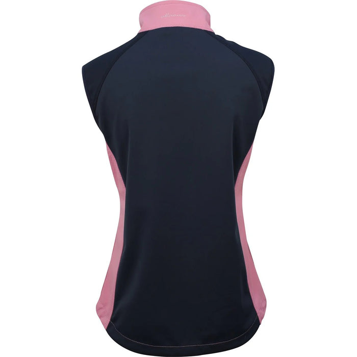 New Abacus Women's Arden Softshell Golf Vest Rhubarb Size L MSP$109