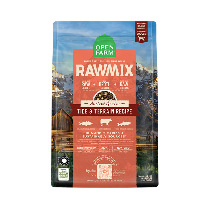 Open Farm Dog Dry Rawmix Tide & Terrain Ancient Grains