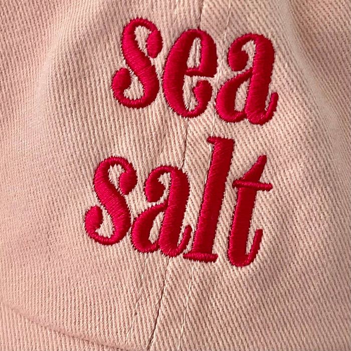 Sea Salt pink Baseball Cap Unisex Dad Hat gifts foodie chef