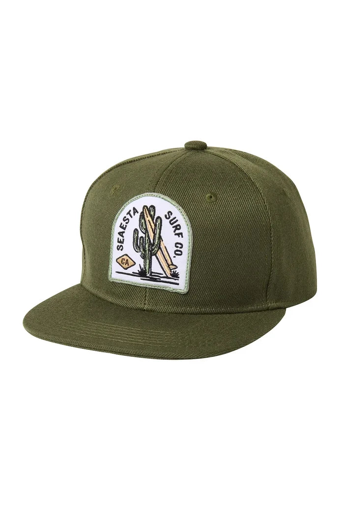Seaesta Surf Cactus Patch Canvas Hat – Kids
