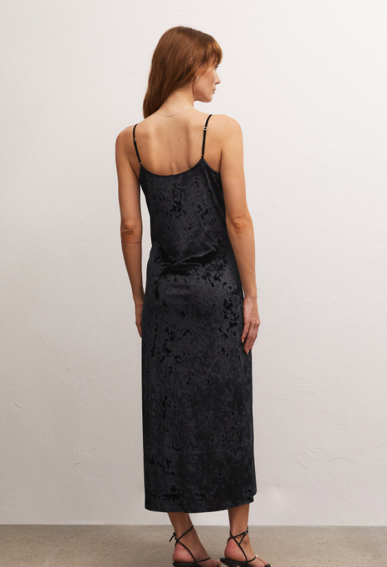 Selina Crushed Velvet Dress