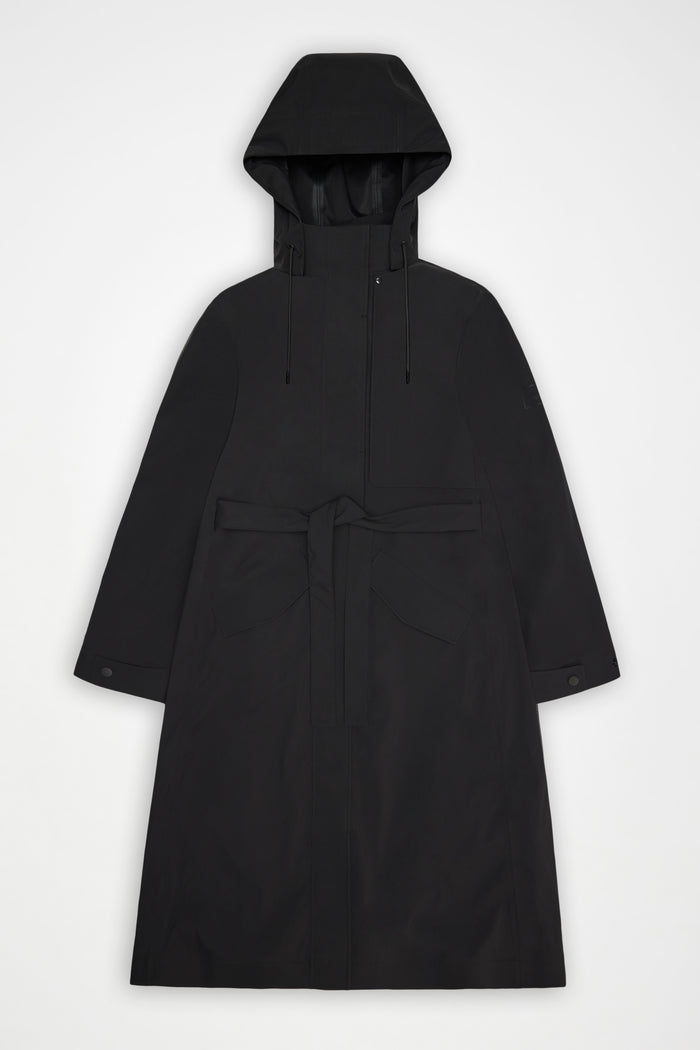 RAINS Suva Hardshell W Coat Black Jacket