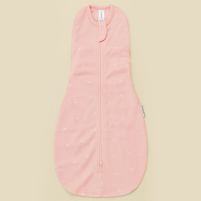 Swaddle Bag, Merino Wool, Newborn to 3 Months, Strawberry