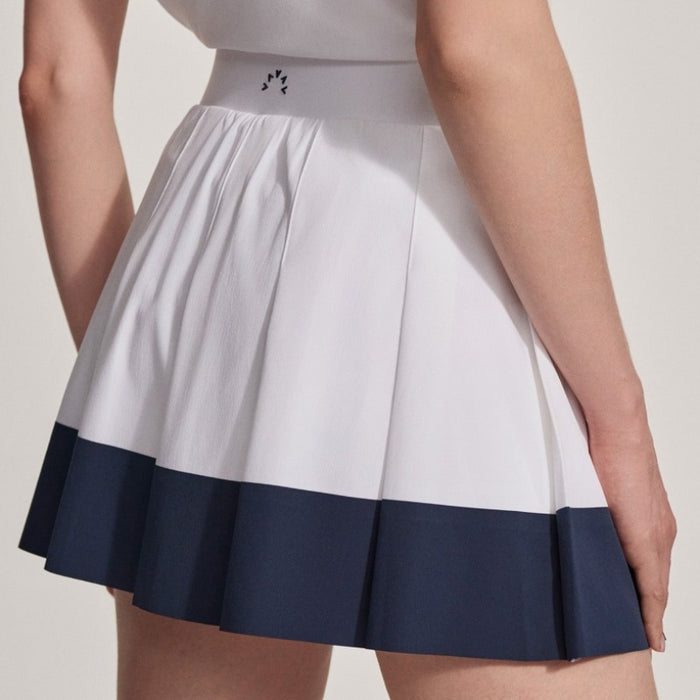 Varley Chase Skort - White/Navy