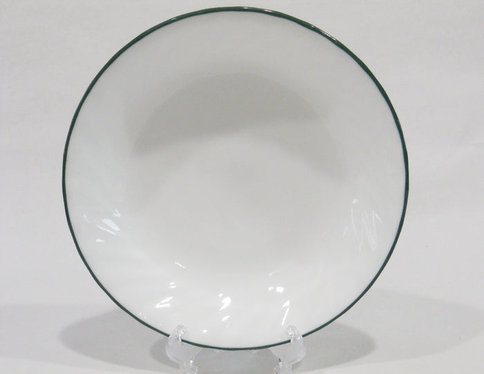 ❤️ 1 Corelle CALLAWAY IVY 20-oz Coupe PASTA SOUP STEW BOWL 8.5" *Green Swirl Rim