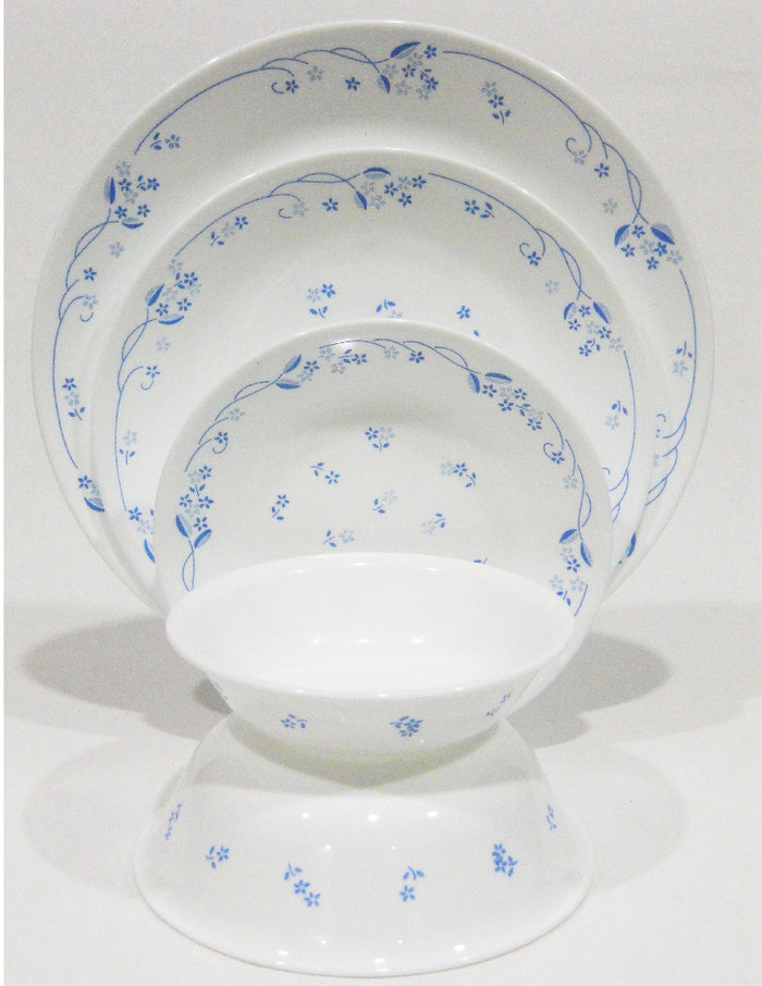 1 Corelle PROVINCIAL BLUE 10-oz DESSERT BOWL Fruit Sauce *English Garden Floral