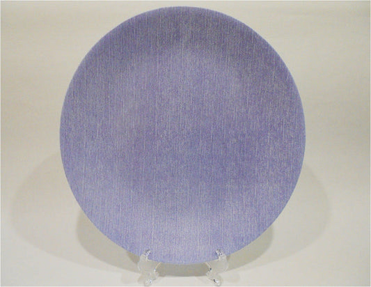 ❤️ 1 Corelle PURPLE LINEN 10 1/4" DINNER PLATE Textured Matte Fabric Mix & Match