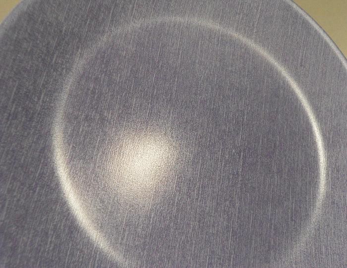 ❤️ 1 Corelle PURPLE LINEN 10 1/4" DINNER PLATE Textured Matte Fabric Mix & Match