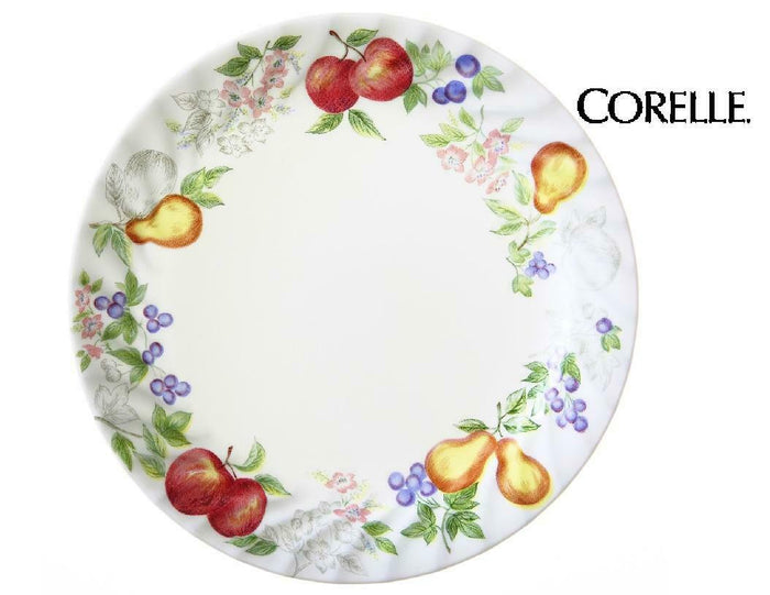 1 NEW Corelle Impressions CHUTNEY Fruit Harvest 9" LUNCH SALAD PLATE *Swirl Rim