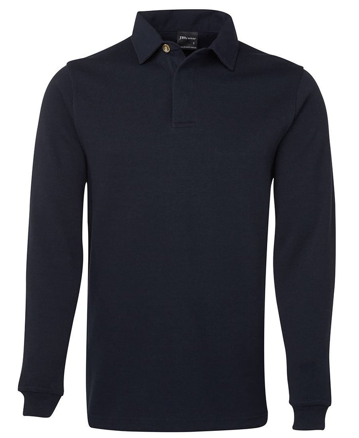2 Tone Rugby L/S Polo 3RT