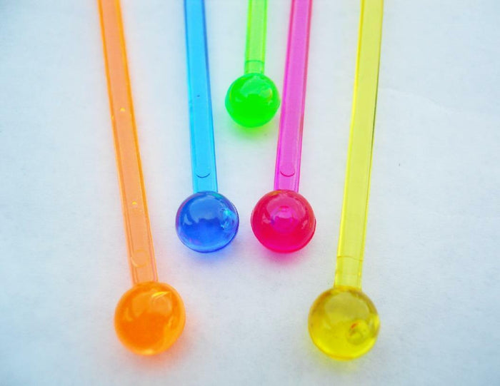 20 MERMAID 6" Acrylic TROPICAL DRINK Cocktail STIRRERS Swizzle Sexy Lady Love