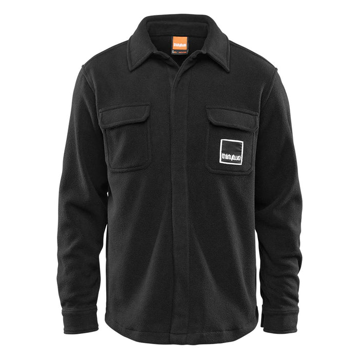 32 2025 Rest Stop Fleece Shirt - Black