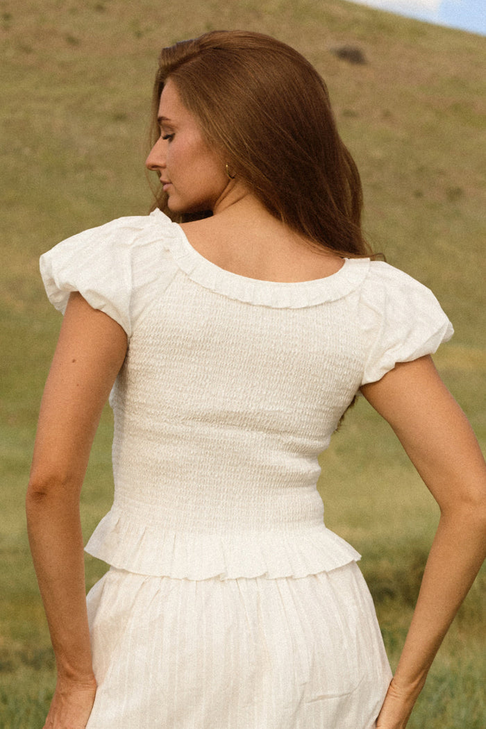 Annalise Top in Reverie Dobby-3