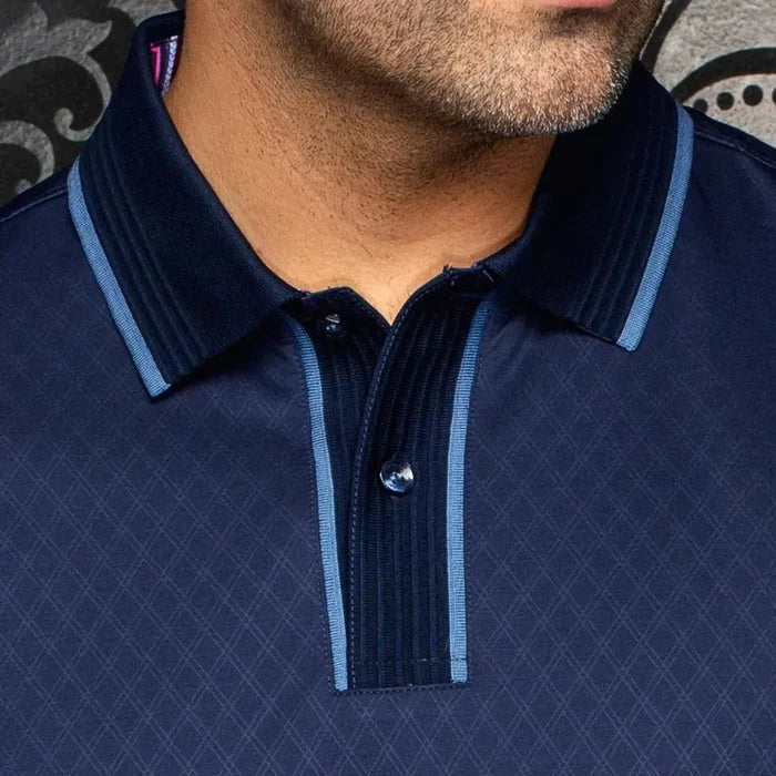 Au Noir Men's Kaan Polo - Navy