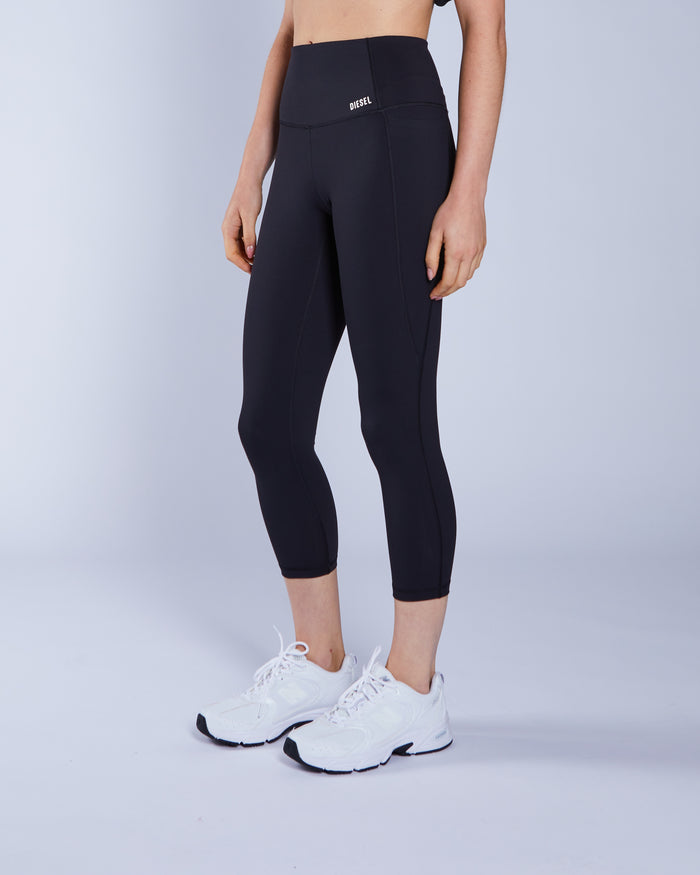 Ava Capri Legging Beetle Black