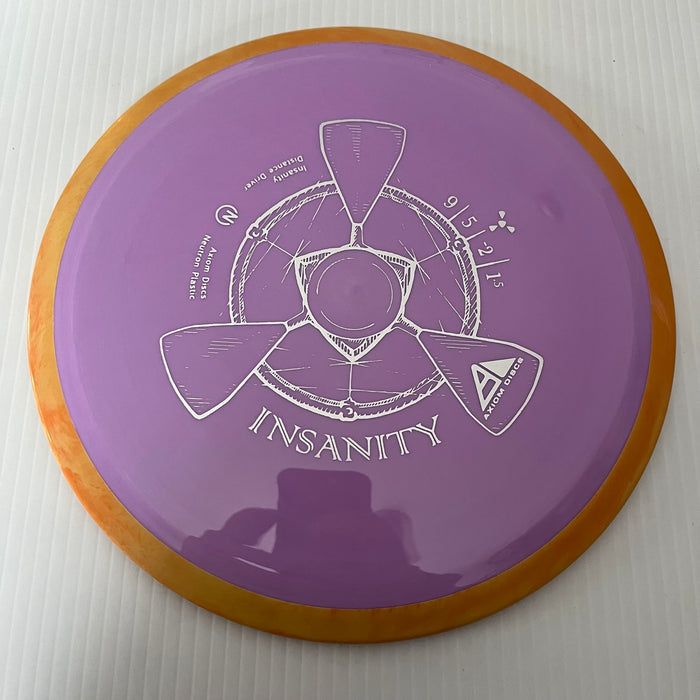 Lavender/Swirly Orange Rim/172g 13