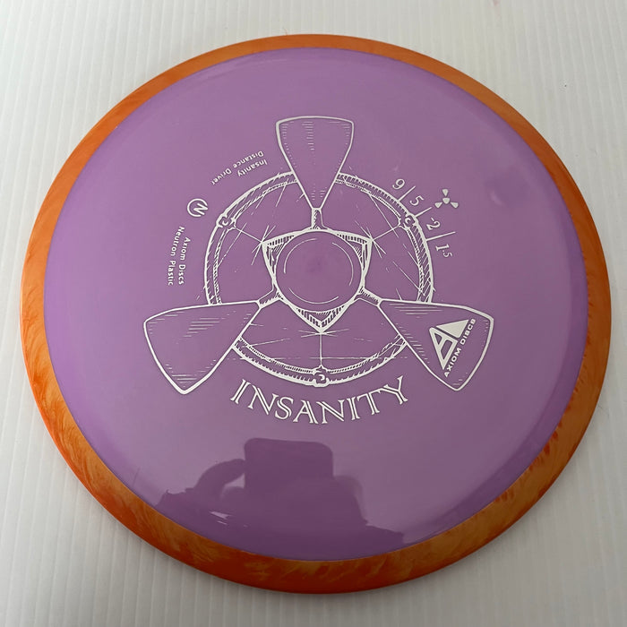 Lavender/Swirly Orange Rim/170g 23