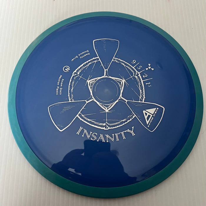 Blue/Teal Rim/172g 25