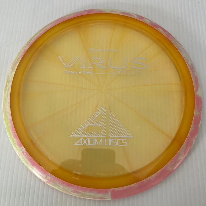 Orange/Swirly Pink & Yellow Rim/171g 13