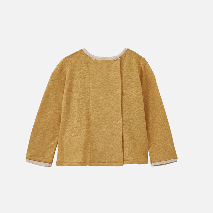 Baby Linen Knit Barnes Set - Ochre