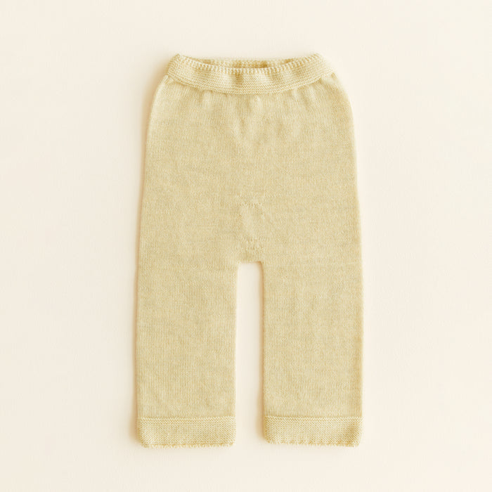 Baby Merino Wool Guido Pants - Light Yellow