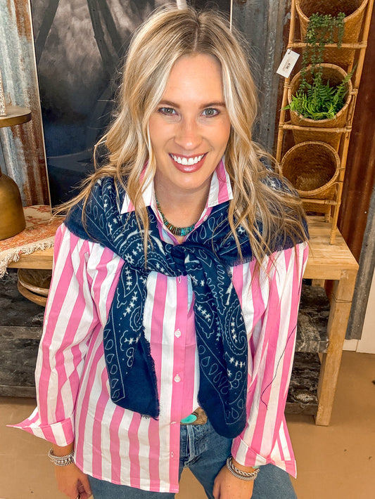 BANDANA SCARF, ROYAL BLUE