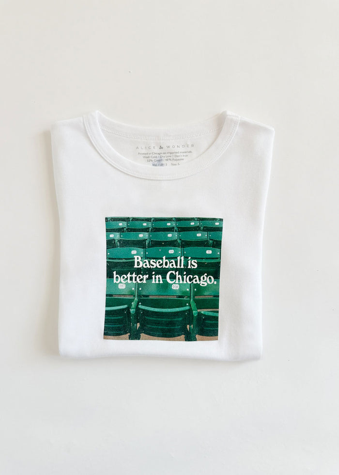 Baseball Is Better In Chicago Baby Tee