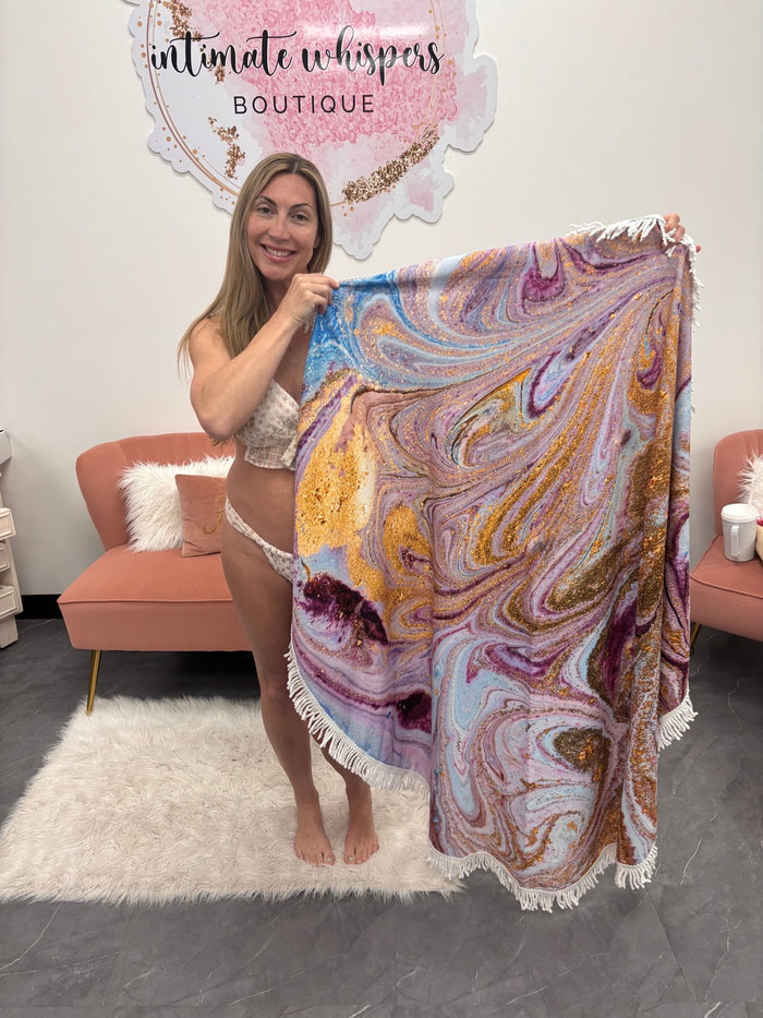 Beach Towel - Gold Dust - Intimate Whispers