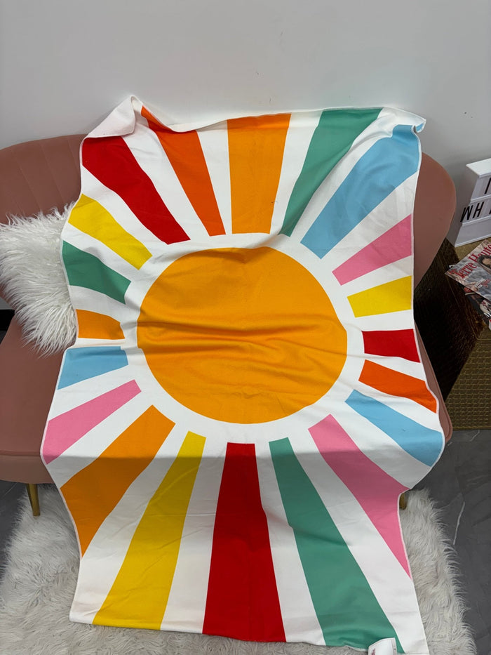 Beach Towel - Summer Sunburst - Intimate Whispers